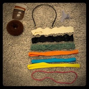 Assorted hair accessories